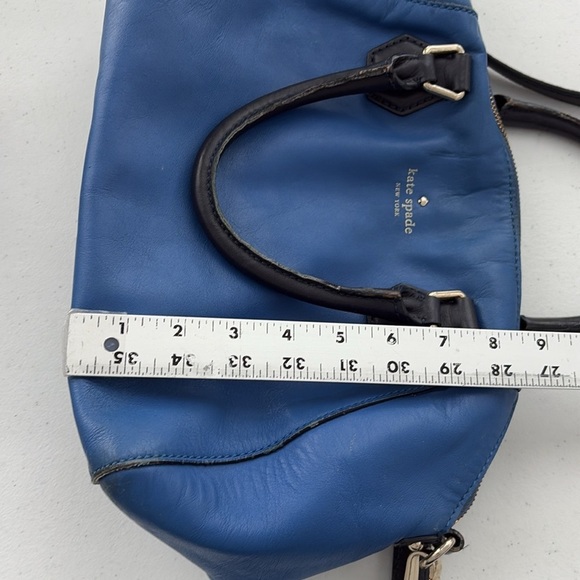 Kate Spade Royal Blue Leather Handbag - Picture 15 of 16